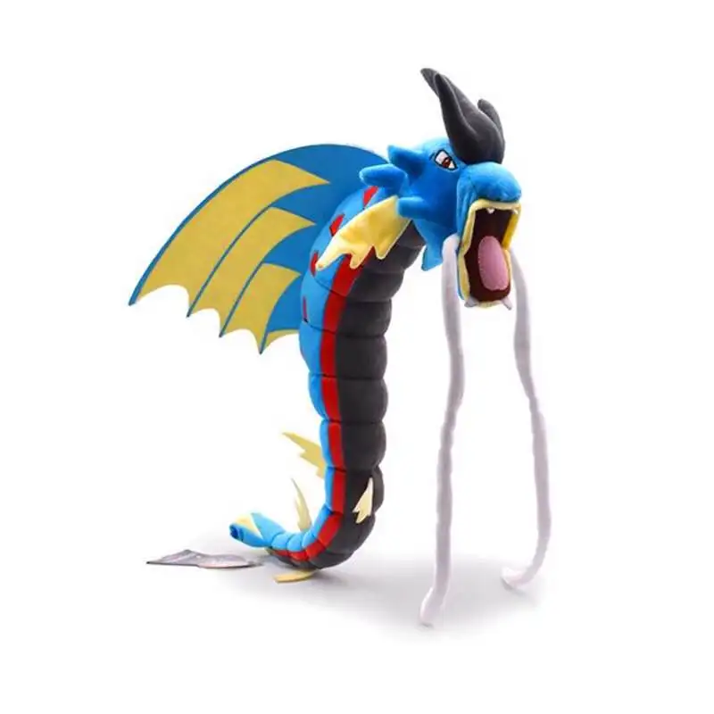 20 Colių Dragon Pliušiniai Žaislai Mega Evoliucija Raudona Blizga Gyarados Blue Dragon Žaislas Žaidimas Animacinių Filmų Kolekcija, Įdaryti Gyvūnų Lėlės