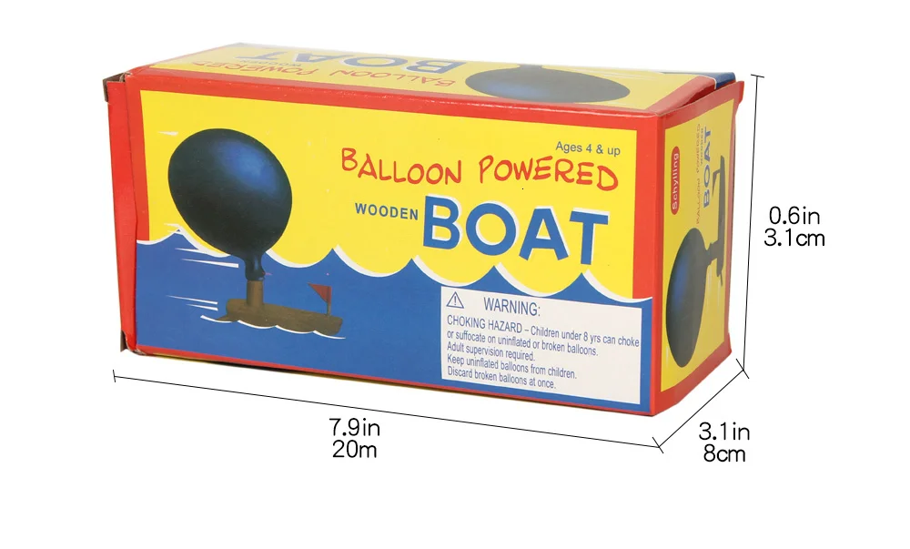 Mediniai Balionas Vonios Žaislai Oro Varomas Laivas Mokslo Eksperimentas Mokymosi Klasikinis Švietimo Ankstyvo Vystymosi Žaislai Vaikams