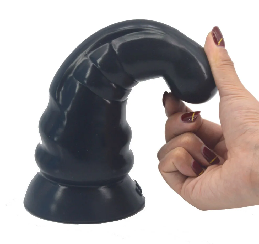 FAAK 2018 sekso produktai skrybėlių formos silikono analinis kaištis siurbimo vibratorių sekso žaislai moters Prostatos masažas Erotiniai žaislai masturbator