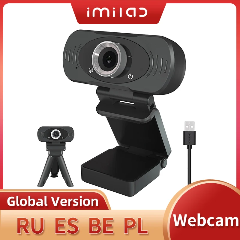 Web Kamera Full HD 1080P verslo klasės Kamera, Built-in Dual Mikrofonus Smart USB Webcamera PLUG&PLAY for Desktop Nešiojamieji kompiuteriai KOMPIUTERIO Kamera