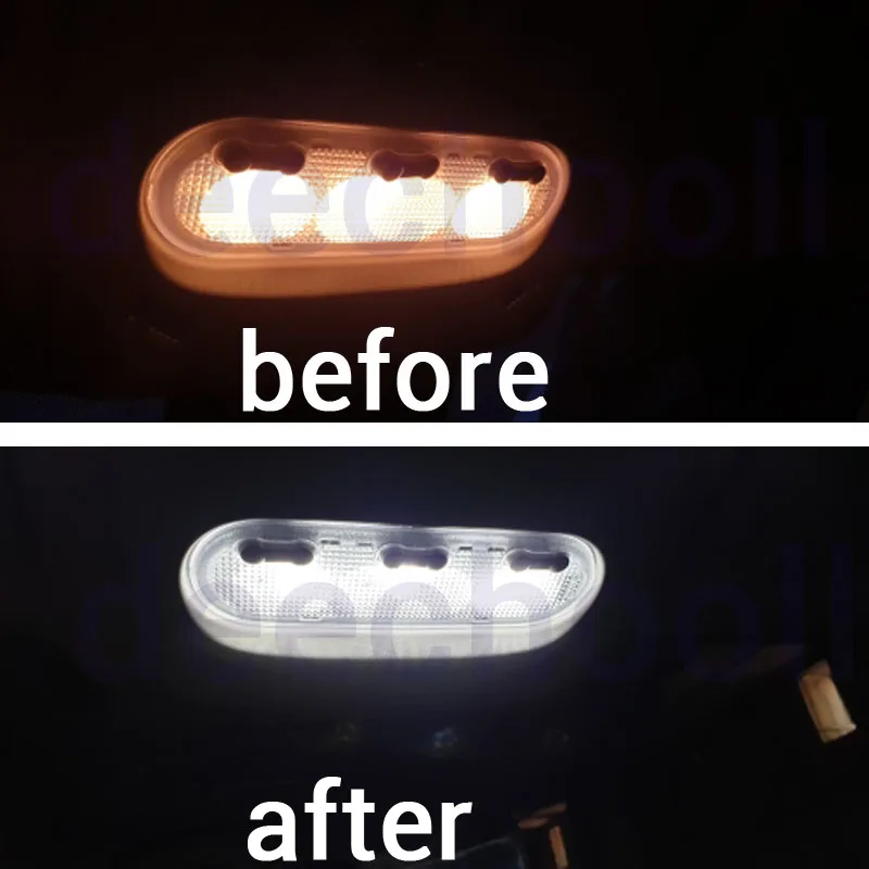Canbus LED licencijos plokštės lempos lemputes+kojoms žibintai+ Interjero žemėlapis dome šviesos už 