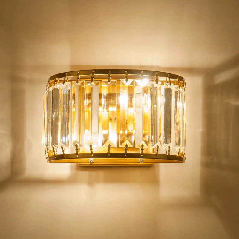 Šiuolaikinių LED kristalų sienos lempos Sienos žibintai luminaria namų apšvietimo gyvenimo kambario SIENOS šviesos lempų gaubtų Apdaila