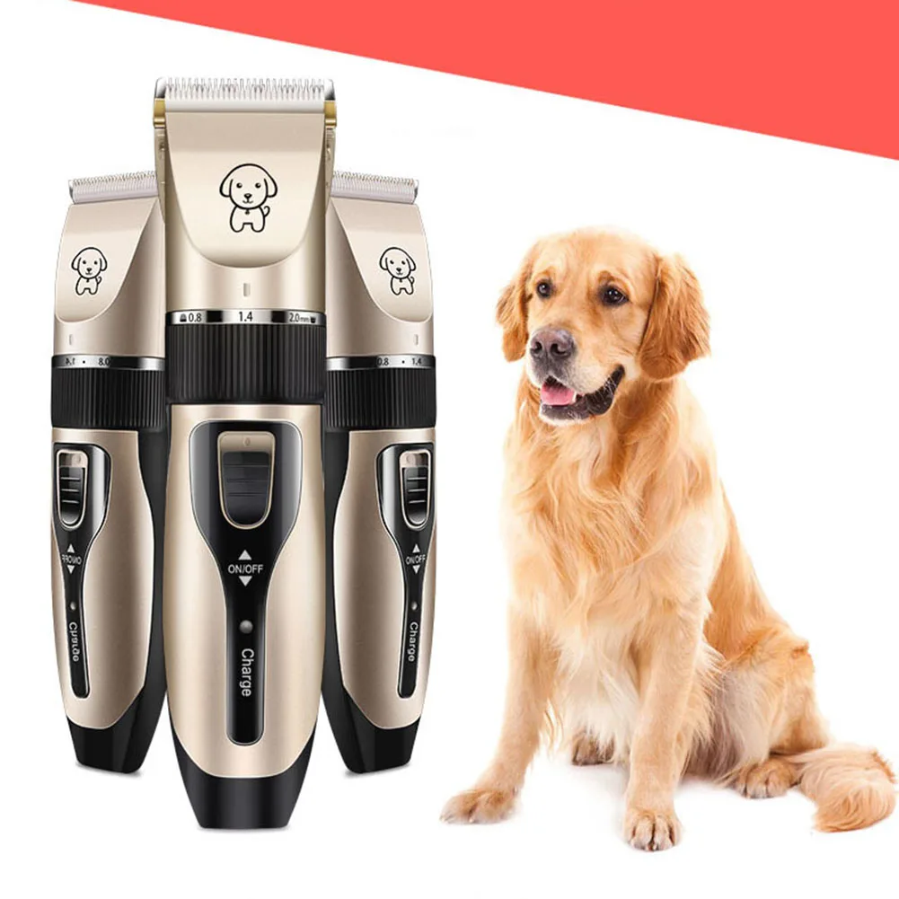 Elektros šunelis Plaukų Žoliapjovės USB Įkrovimo naminių Gyvūnėlių Plaukų Clipper Profesionali Kačių ir Šunų Plaukų Šukavimas Skustuvai, Plaukų Pjovimo Staklės