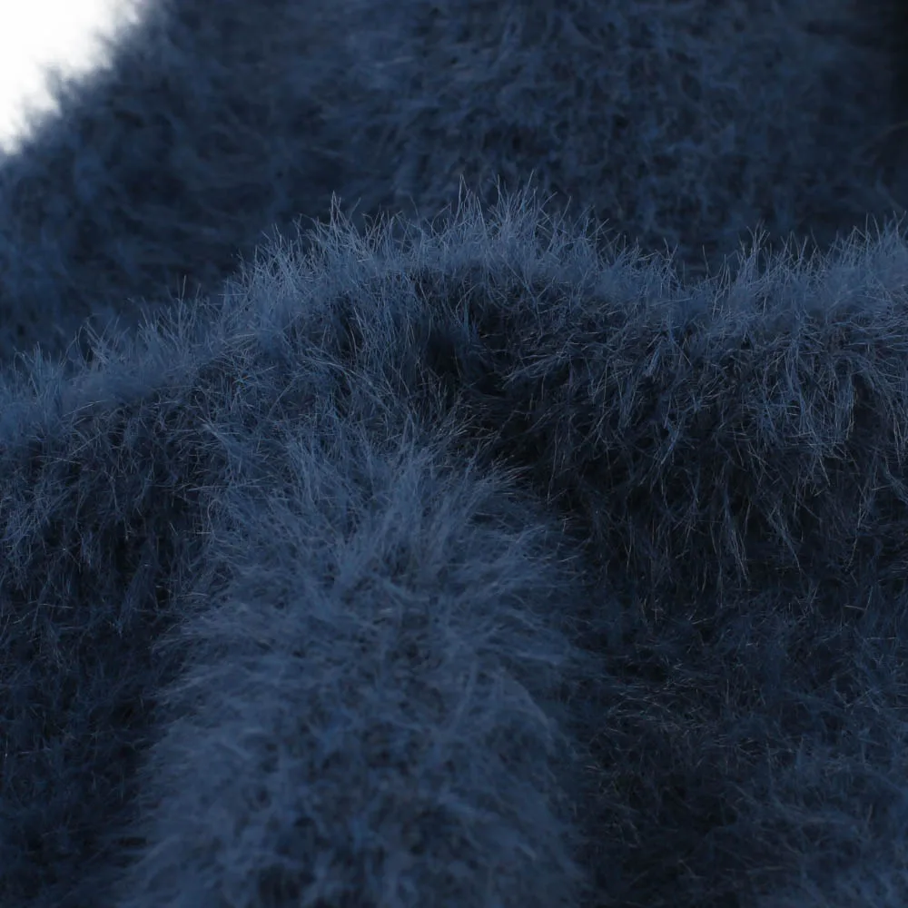 Geebro Moterų Žiemos Beanie Skrybėlių 2018 Naujas Vilnos Šiltas Slouchy Kepuraitė Moterims, Moteriška Skullies Skrybėlę su realiais Fox Fur Pompom DQ838