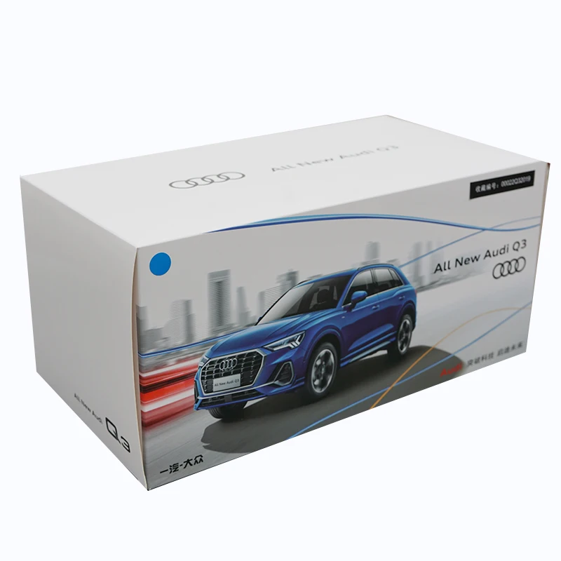 Aukštos kokybės, vaikams, žaislas, automobilių transporto priemonę 1:18 AUDI 2019 Q3 Lydinio diecast masto automobilių miniatiūriniai modelis