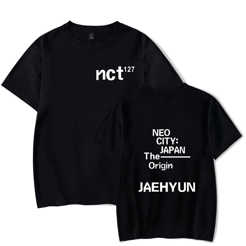 Kpop NCT U 127 Koncertas Albumo Marškinėliai Moterims, Vyrams, Atsitiktinis Medvilnės Marškinėlius Nario Vardas Atspausdintas T-shirt Viršūnes Drabužius Camiseta Feminina