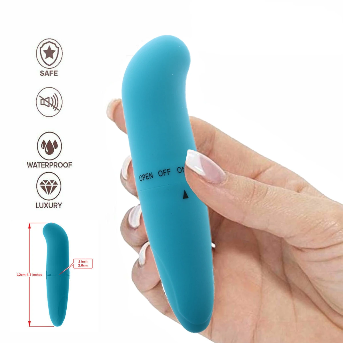 Galingas Mini G-Taško Vibratorius Massager Maža Kulka Antgalis Klitorio Stimuliatorius Vibruojantis Kiaušinis Sekso Žaislai Moteris Kulka Vibratorius