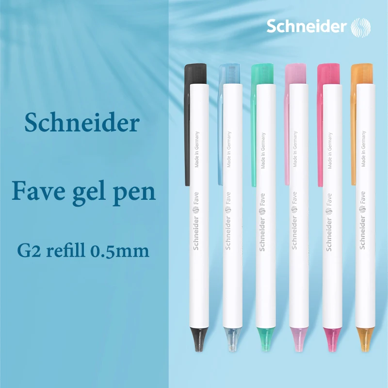 Schneider Stumti Pen Fave Phil 0,5 mm Verslo Tarnybos Egzaminą Ypatingas Rašiklis, Kanceliarinių Gali Pakeisti Core G2 Pildymas