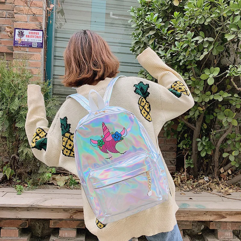 LXFZQ mochila infantil lazerio mokyklos krepšiai holografinis maišelį mokyklos kuprinė mergaitėms plecak szkolny vaikai maišelį vaikų kuprinės