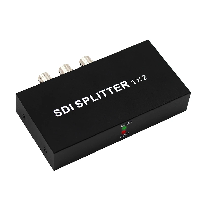 SDI Splitter 1x2 3G HD SD SDI Konverteris Extender 1 2 Įvesties Išvesties 1080P vaizdo Kameros stebėjimo kamerų Stebėti