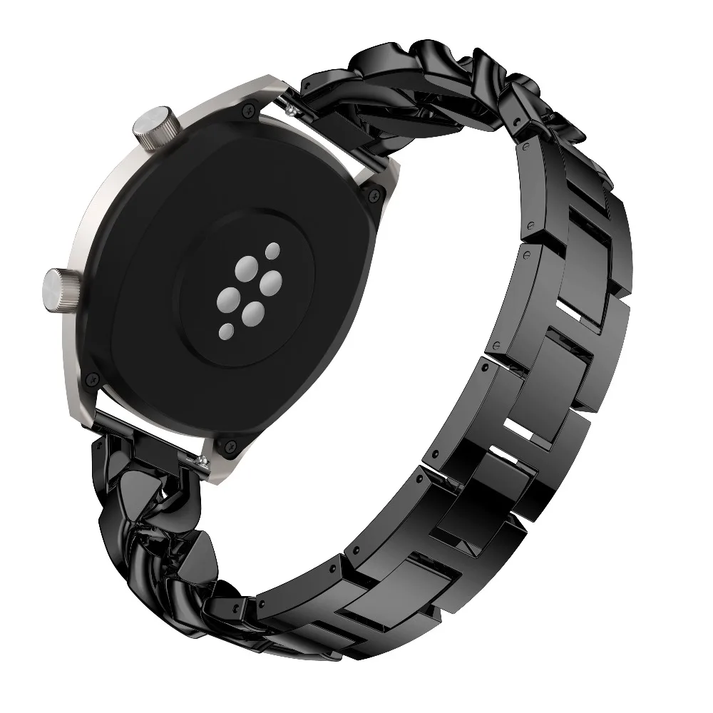Už GT gt2 46mm Dirželis 22mm Lydinio Watchband už Huawei Žiūrėti GT 2 46mm/ Garbės Magic Smart Apyrankę Pakeitimo Apyrankė Correa