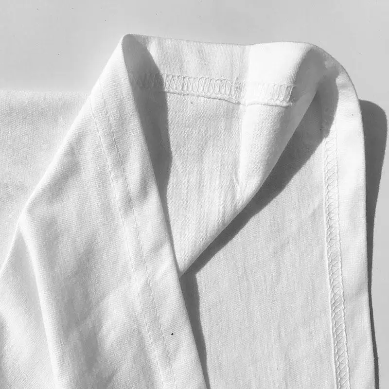 Nemokamas pristatymas Estetinės medvilnės medžiaga, plius dydis-trumpomis rankovėmis peteliškę spausdinti moterų marškinėliai