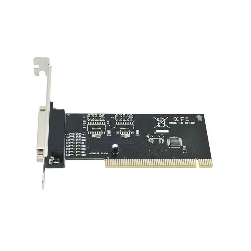 PCI Lygiagrečiai Plėtros Plokštę PCI, 1-Port Pramonės DB25 25pin LPT Spausdintuvo Konverteris Adapteris Valdytojas Riser Card