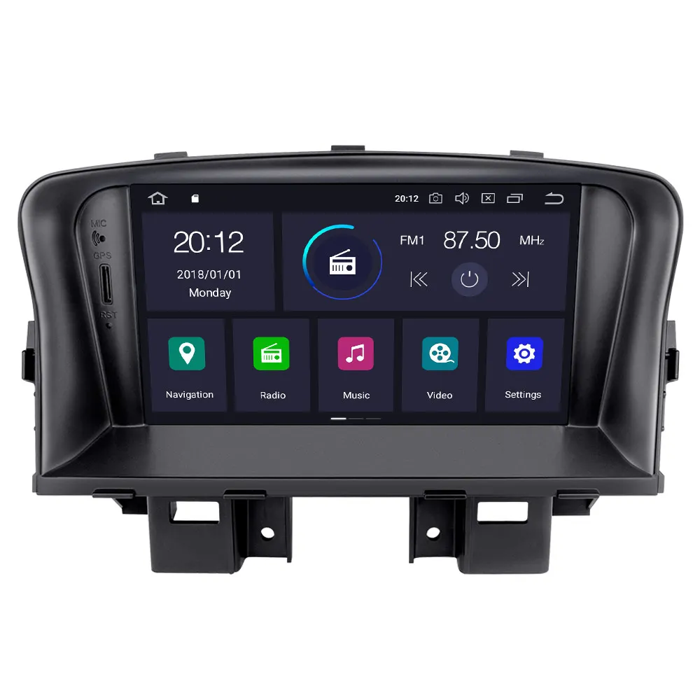 Android 10.0 4G+64GB Automobilių DVD Multimedijos Grotuvo Chevrolet CRUZE 2008-2012 automobilių GPS Navigacija su Galvos Vienetas radijo Grotuvas