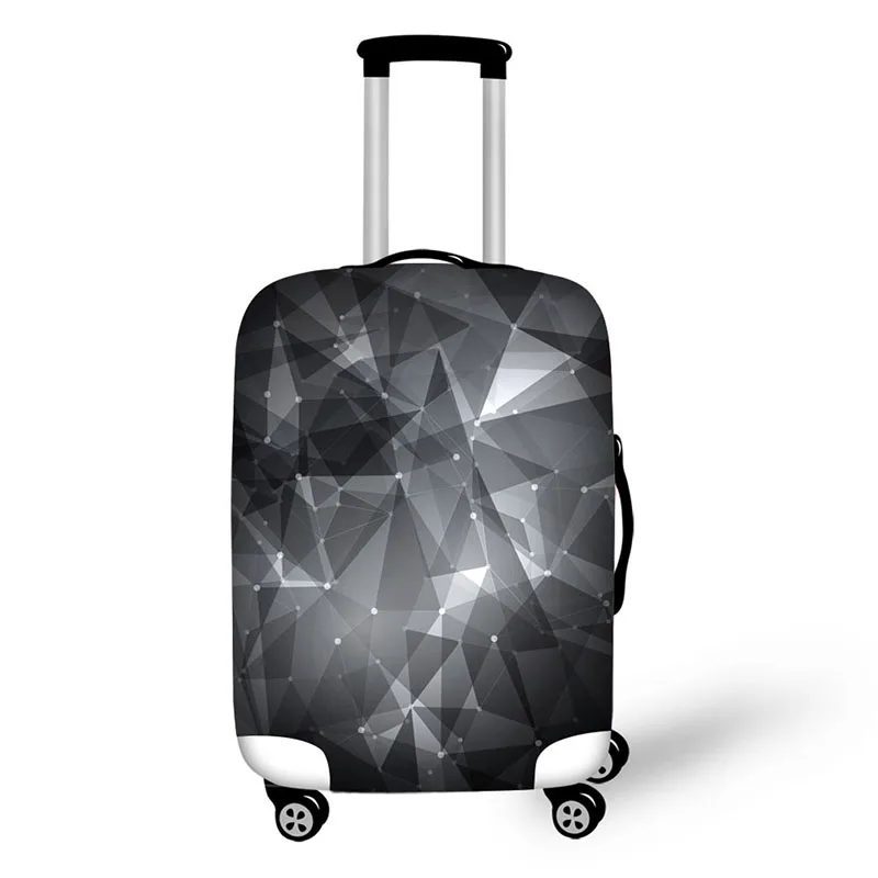 Crystal bagažo padengti apsaugine lagaminą padengti kelionės reikmenys atveju lagaminą housse valise rubisafe para mala de viagem