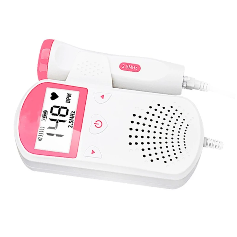 Vaisiaus Doplerio 2,5 M Gimdymą Kūdikis Širdies Ritmo Detektorių Namų Echolotai Doplerio Stetoskopas Nėščių Moterų Vaisiaus Doplerio Monitorius