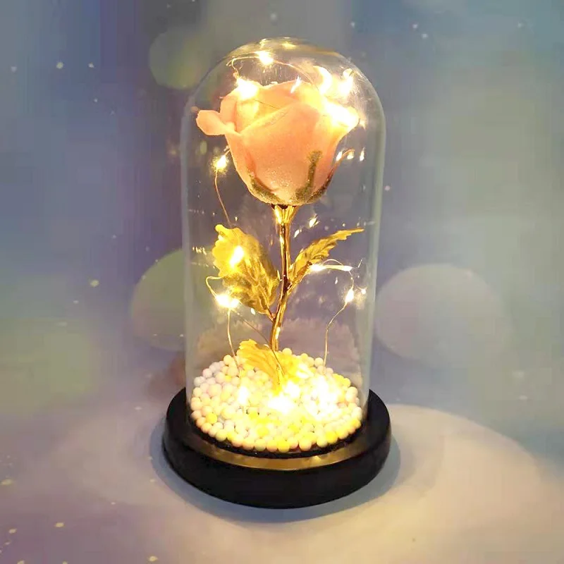 Dirbtinių Gėlių Naktį Šviesos diodų (LED) Styginių Šviesos Gimtadienio Dovana Santuokos Pasiūlymus, Jubiliejaus Dovana, Valentino Dovana specialiais Šviesos
