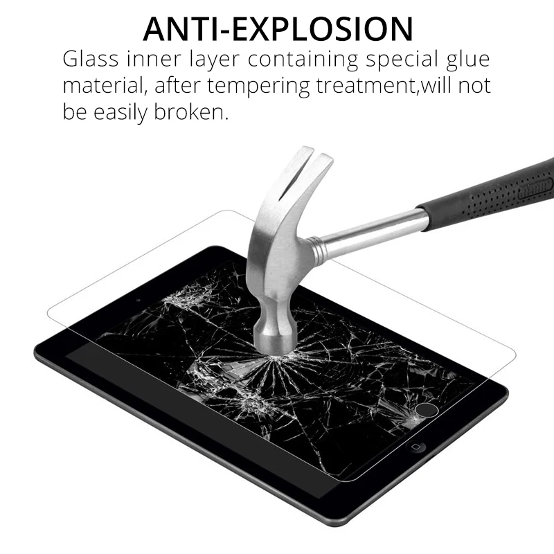 2 pakuotės Tabletę grūdintas stiklas ekrano apsaugos Xiaomi mipad 4 8.0 mi trinkelėmis 4 plius 10.1 anti-sprogimo stiklo apsauginė plėvelė