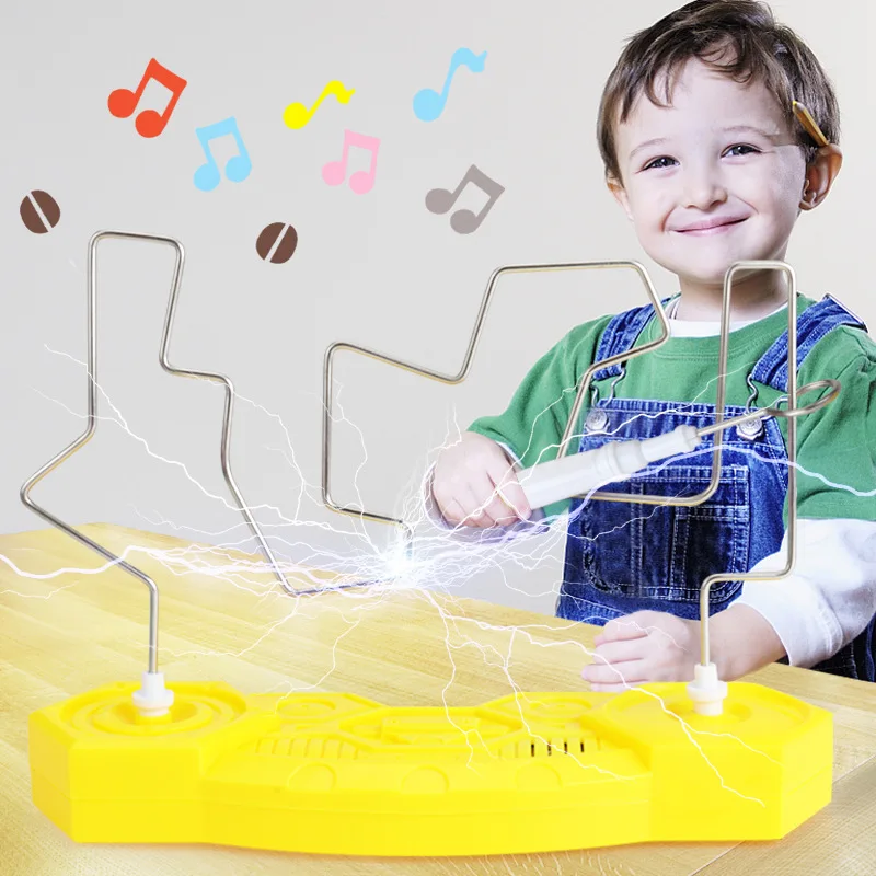 Intelektinės Plėtros Žaislas Elektros Touch Labirintas Žaidimas Montessori Žaidimai Vaikams Padidinti Koncentraciją, ar Nėra Nuotėkio Galios