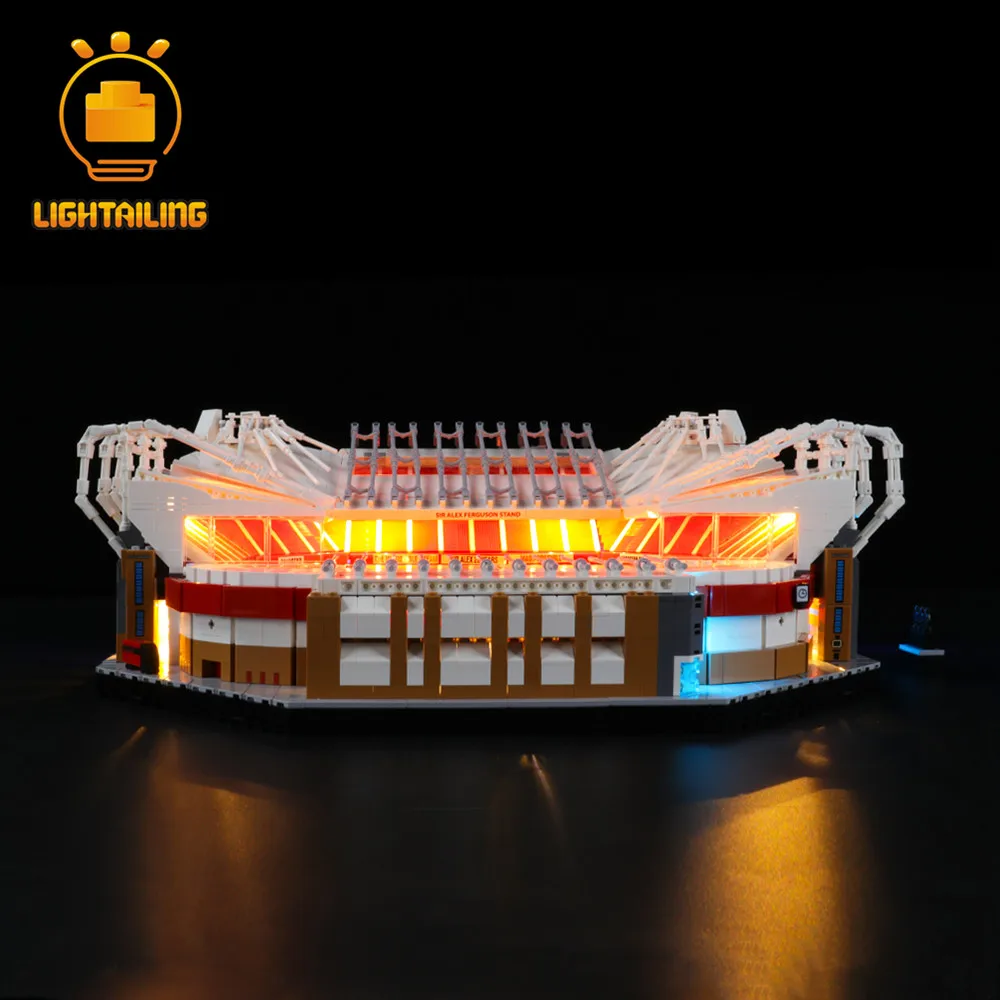 LIGHTAILING LED Šviesos Rinkinys 10272 Kūrėjas Ekspertų Old Trafford - Mančesteris Žaislai, Statyba Blokai Apšvietimo Rinkinys