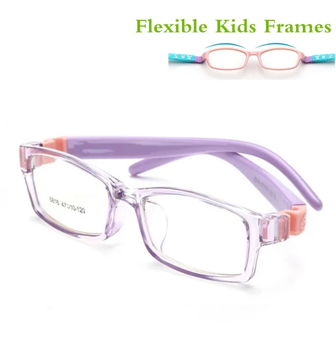 Bendable Ne Varžtas Vaikai rėmo akiniai Berniukas Vaikas akiniai Lanksčios Vaikų rėmelių akiniai TR90 Optinio stiklo 8816 5-10yearold