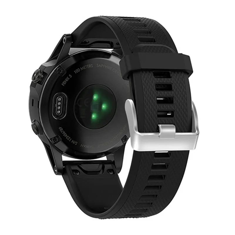 22mm Watchband Dirželis Garmin Fenix 5 Smart Žiūrėti Greitas Spaudai Silikono Lengvai tilptų Riešo Juosta, Diržu, Garmin Forerunner 935