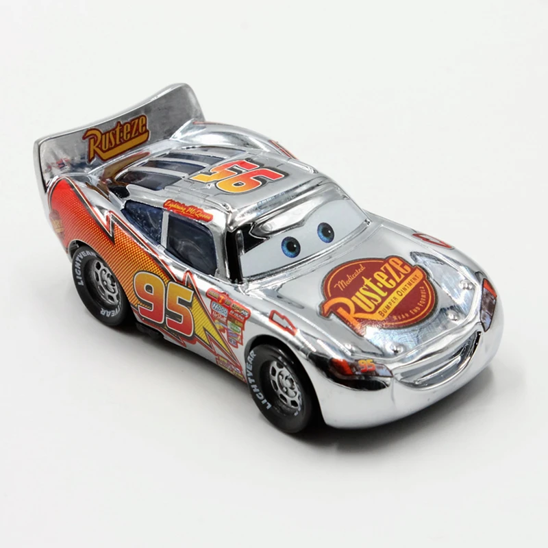 Disney Pixar Automobilių Animacinį Filmą 1:55 Metalo Diecast Sidabro Danga Žaibas Mcqueen Žaislas, Automobilių Naujos Prarasti Žaislai Vaikams Dovanų