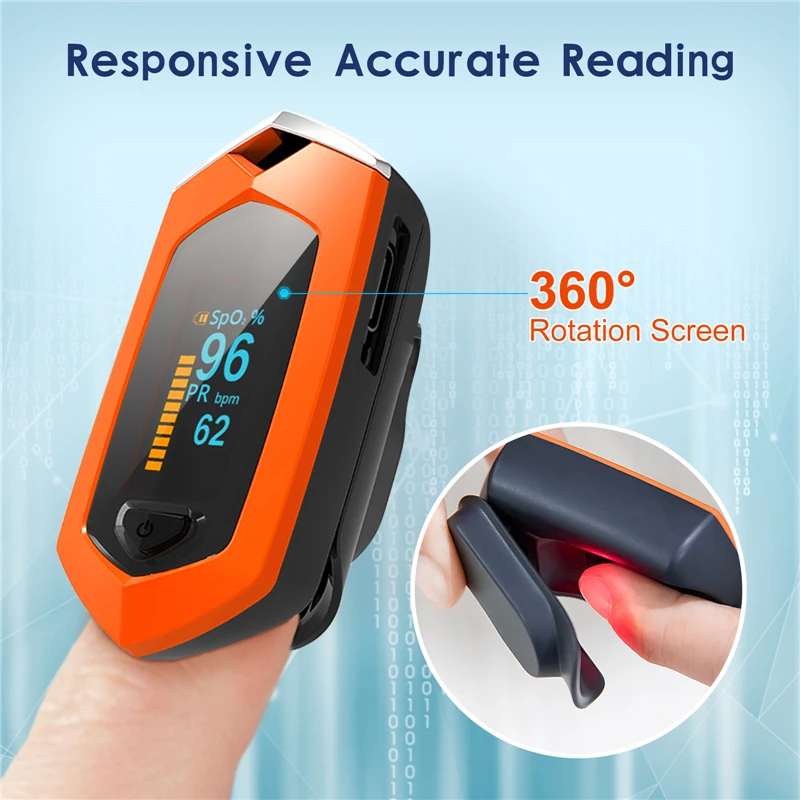Nešiojamų Piršto Pulse Oximeter Įkrovimo Impulso oximetro SpO2 PR OLED Oximetro De Dedo Širdies ritmo Monitorius Soties Matuoklis
