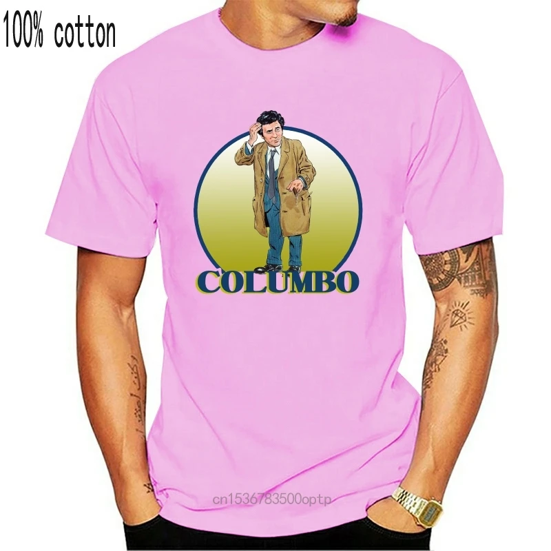 Columbus T-Shirt Columbo Peter Falk Chevy Paslaptis rodyti