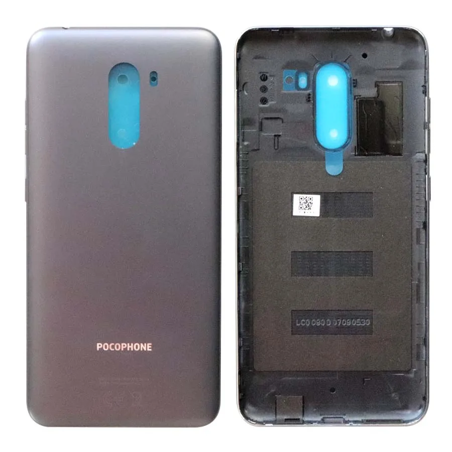 Už Xiaomi PocoPhone F1 Baterijos Dangtelį Būsto Galinių Durelių Atveju Fotoaparatas Rėmas Xiaomi Pocophone F1 Galinio Dangtelio Pakeitimo