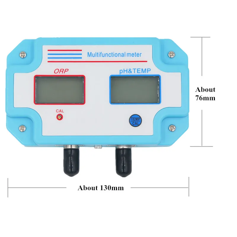 Skaitmeninis LCD Multiparameter 2 in 1 pH/ORP Vanduo Detektorius Multi-parameterTri Metrų Multi-function, Vandens Kokybės Stebėti