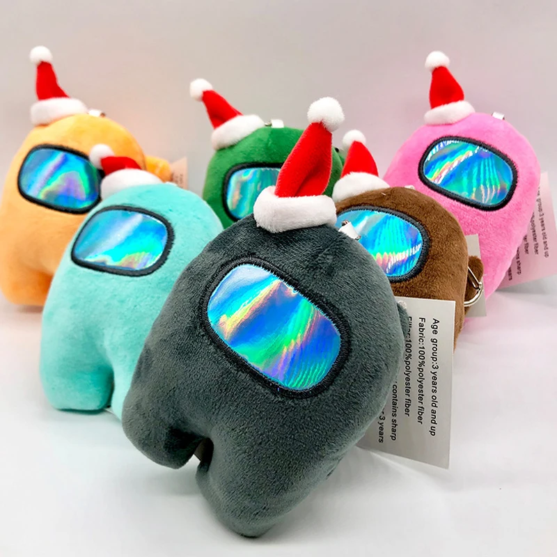 Anime Plushie Tarp Mūsų Pliušinis Žaislas Išspausti Paspauskite Garso Kawaii Tarp Mūsų Iškamšos Lėlės Žaislas Vaikas Anti Stresas Kalėdų Dovana