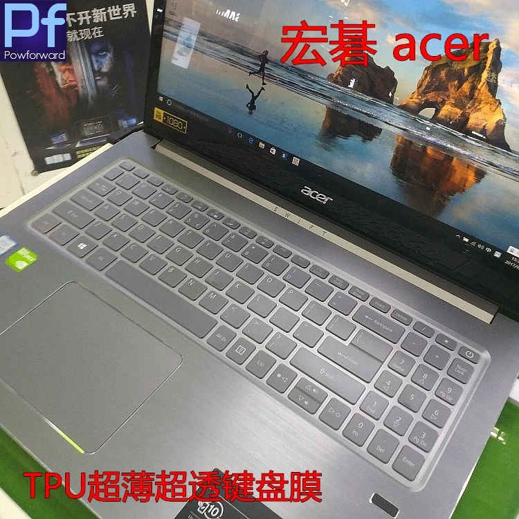 Acer Swift 3 SF315 Full HD Nešiojamas Swift3 15 A315-42 SF315-51G-52A8 50Y6 50BX 15.6 colių TPU Klaviatūra Odos Dangtelio Raštas