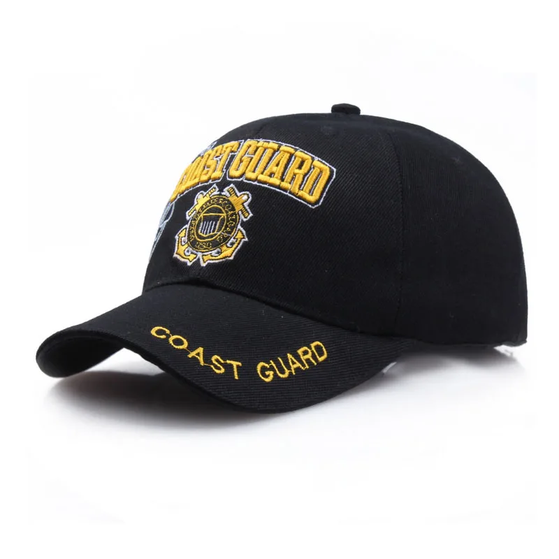 Išsiuvinėti JAV pakrančių apsaugos Armijos Vyrai Bžūp karinio jūrų Laivyno Skrybėlę Beisbolo kepuraitę Vyrai Moterys Lauko Taktinių Bžūp skėtį nuo saulės skrybėlę tėtis skrybėlės Casquette