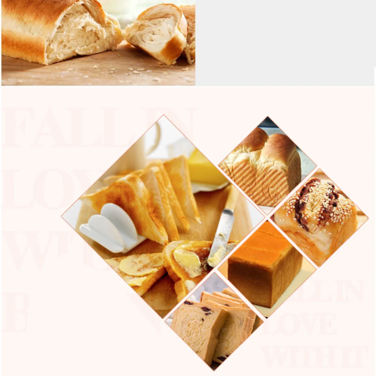 Skrudinta Duona Dėžės Kepalas Visos Bakeware Sūrio Dėžutė Duonos Pelėsių Torto Formą Kepimo Kepsnys Skrudinta Duona, Bandelės Kepimo Bakeware