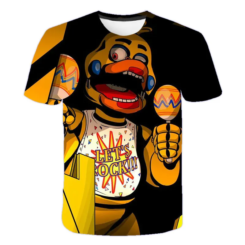 2021 Naujų Animacinių filmų vaikams Mielas Lokys T shirts 3D Atspausdintas Vaikų Clothings T-shirt Vasaros trumpomis Rankovėmis Berniukai/Mergaitės/Baby 3D Marškinėliai