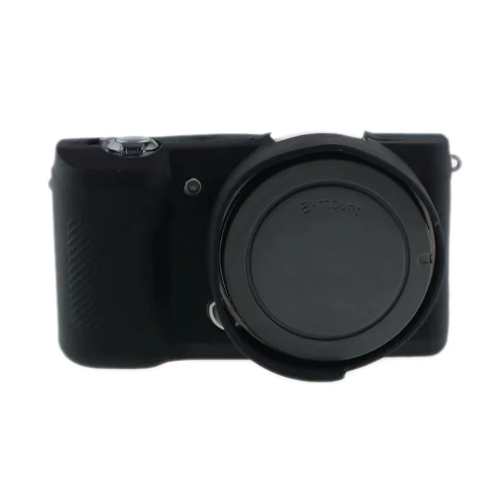 Silikono Šarvai Odos dėklo korpuso Dangtelis apsaugos Sony Alpha A5000 A5100 Kūno Fotoaparatas