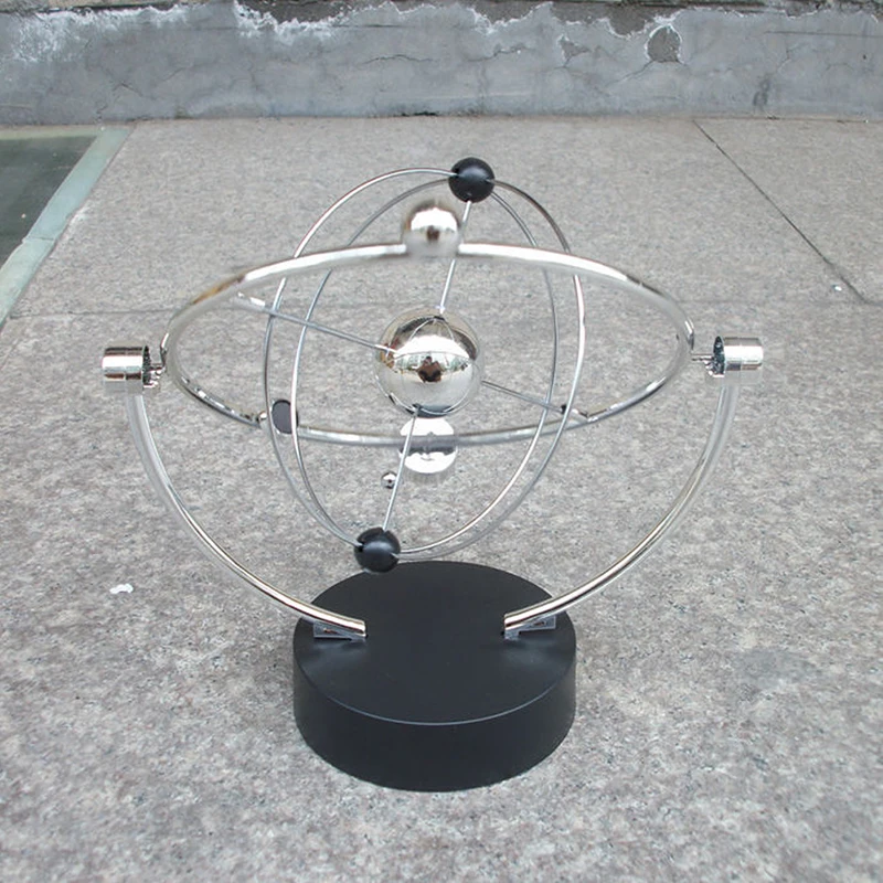 Kinetinė Orbita Besisukančių Įtaisą Perpetuum Stalas Biuro Meno Dekoro Žaislas