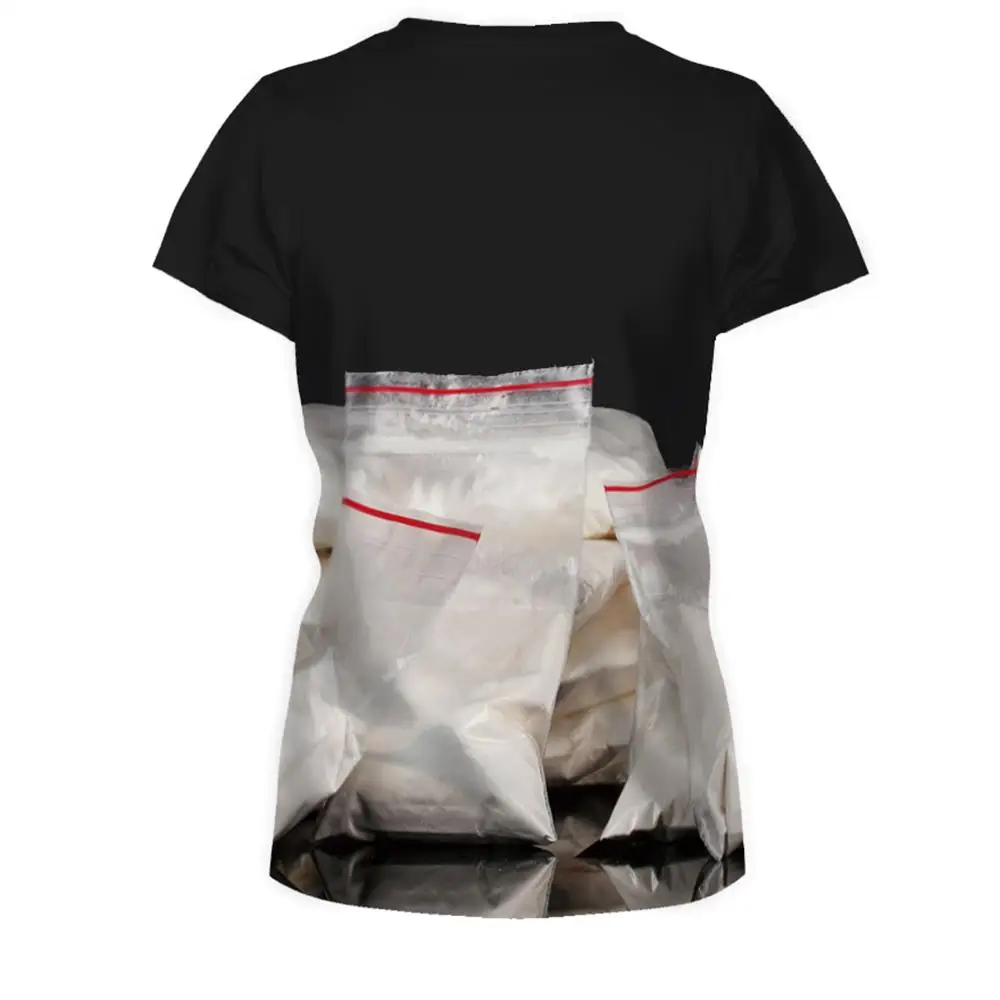 Naujas Greitas Džiovinimas 3D Marškinėliai Vyrams Moterys Mados Skaidrų Maišelį Spausdinti trumpomis Rankovėmis T-shirt Laisvalaikio Elastinga Marškinėlius