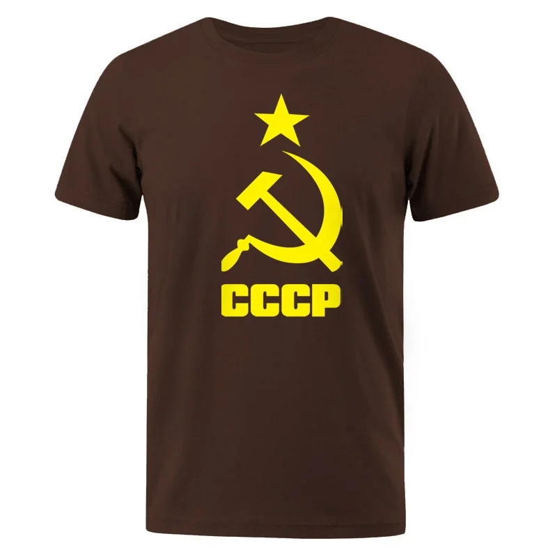 Vyrai T-Shirt 2019 M. Vasarą CCCP rusijos T Marškinėliai Vyrams SSRS, Sovietų Sąjungos Vyras trumpomis rankovėmis Marškinėlius Maskvos Mens Tees Medvilnės O Kaklo Viršūnes