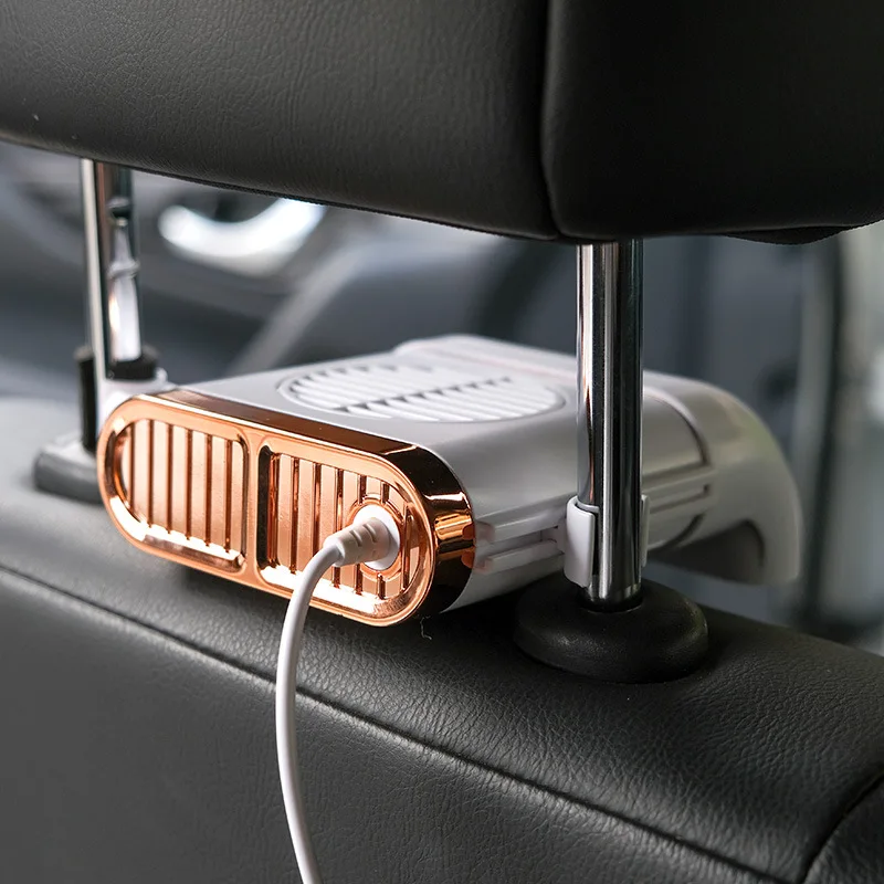Automobilių Ventiliatoriaus Aušintuvas, Sulankstomas Tylus Ventiliatorius Automobilių galinių sėdynių Oro Būklės 3 Greitis Reguliuojamas Mini USB Ventiliatorius Stalas, Ventiliatorius Aušinimo