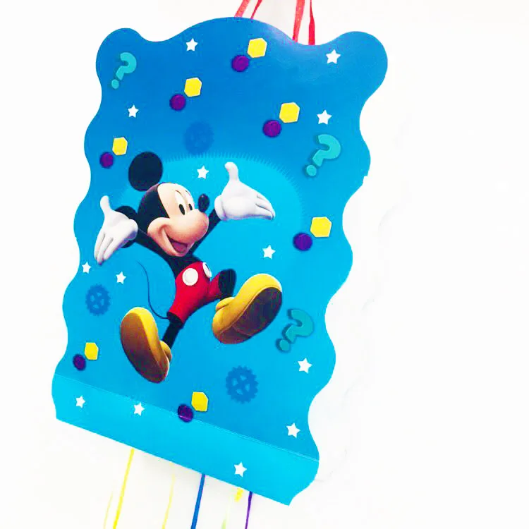 1pc/set Mickey Mouse Lankstymo Pinata Vaikams Gimtadienio Žaidimas Apdailos Juokinga Berniukai Gimtadienio Prekių Micky Mouse Pinata