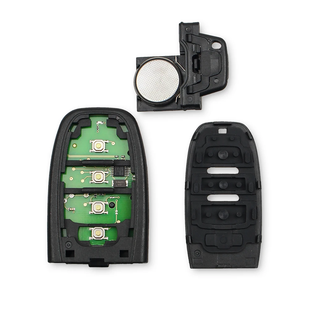 Dandkey Smart Remote Key 3+1 Mygtukų, Skirtų Audi A3 A4 A5 A6 A8 Quattro audi Q5 Q7 Fob 315Mhz ID46 Chip FCC ID: IYZFBSB802 2009-m.