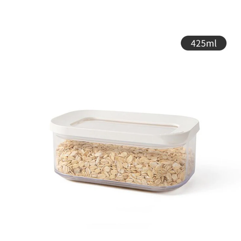 2020 m. naujų sandėliavimo dėžutės plastikinės maisto antspaudas jar sutirštės, sukietėja virtuvės gauti bako Drėgmei atsparus virtuvės kools