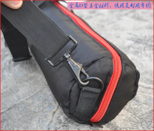 Trikojo maišas, juoda 50cm 60cm 65cm 70cm 75cm 80CM Paminkštintas Diržas Fotoaparato Trikojo Carry Bag For nikon Velbon Trikojis krepšys