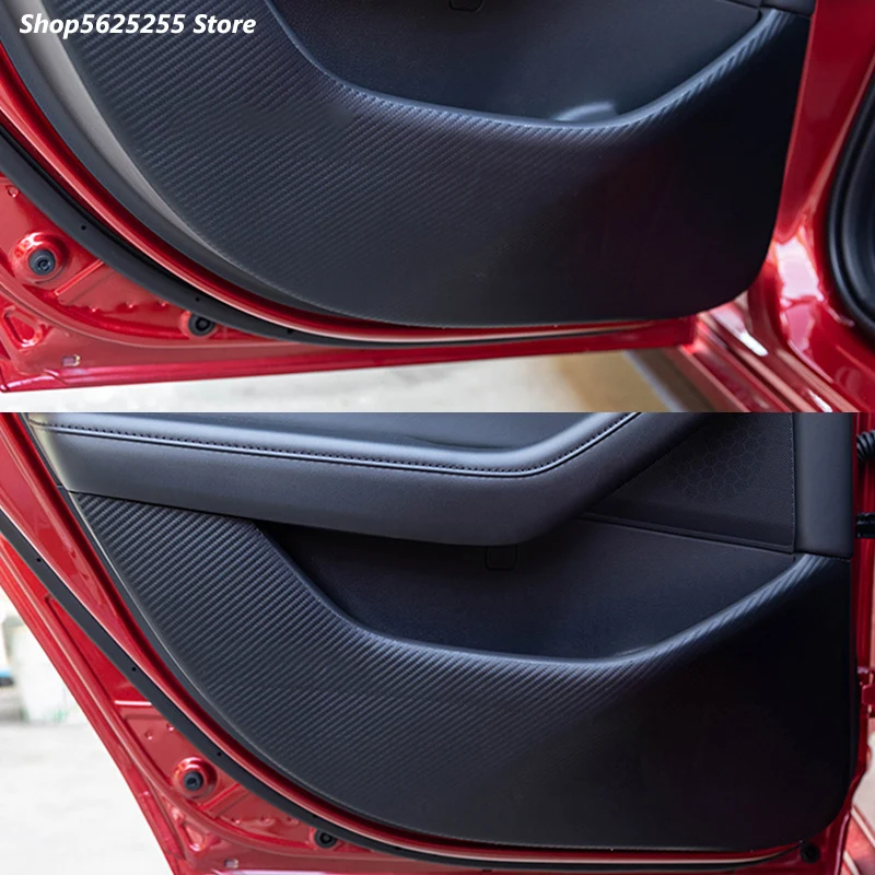 Automobilių Durų Anti-kick Pagalvėlės Dangtis Mazda CX30 2020 2021 Reikmenys, Interjero Oda Anti-purvinas Auto Apdaila