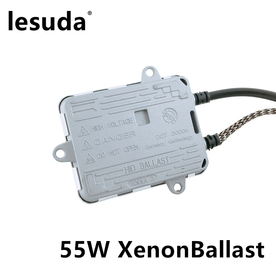 55w AC HID Xenon balasto Premium Greitai Pradėti Greitai Šviesus balasto Slim Reaktoriaus Bloko Uždegimo Automobilių Žibintų Auto elektros Lemputės