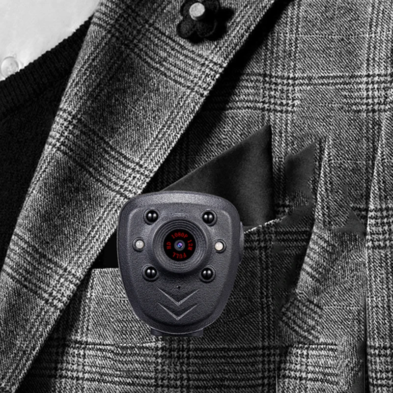 Mini Nešiojamas Kūno Kamera HD 1080P Belaidžio Integruota Kamera, Naktinio Matymo Protingas Policijos Cam Įrašymo Stebėjimo Lauko