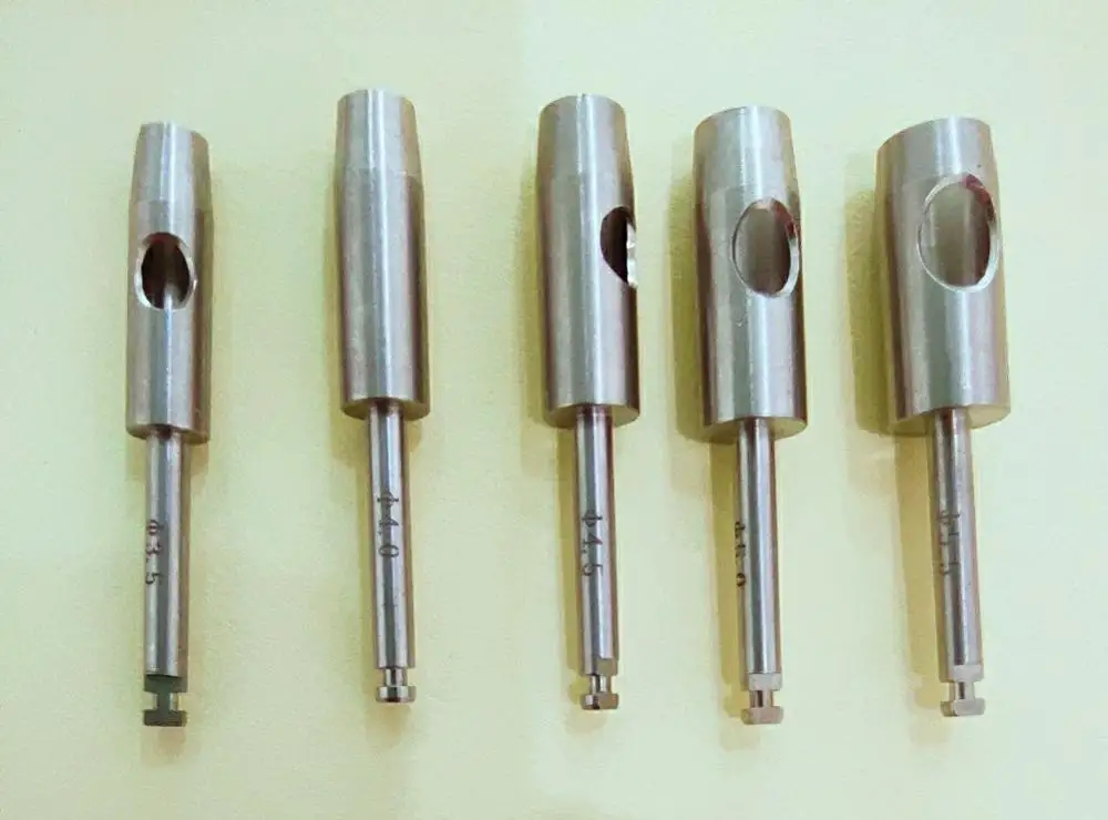 1Pc Chirurginis Dantų Implantas Daugkartinio naudojimo Audinių Punch Kompensuoti Nerūdijančio Plieno instrumentas