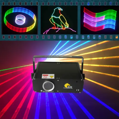 Mini 1W 2D/3D RGB su SD Kortelės (635nm) lazerio spindulys ir animacija, disco/dj/etapas/ktv/pub apšvietimas